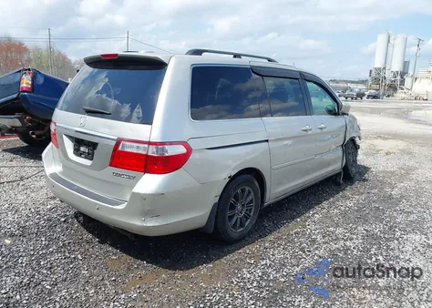 2005 Honda Odyssey Touring from USA, damaged, VIN 5FNRL38875B121076